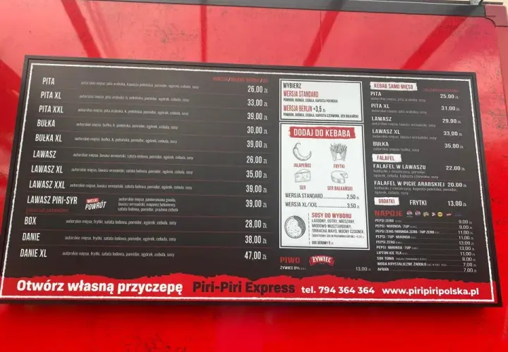 Gdzie jest Piri Piri Kebab? Sprawdź lokalizacje i menu!