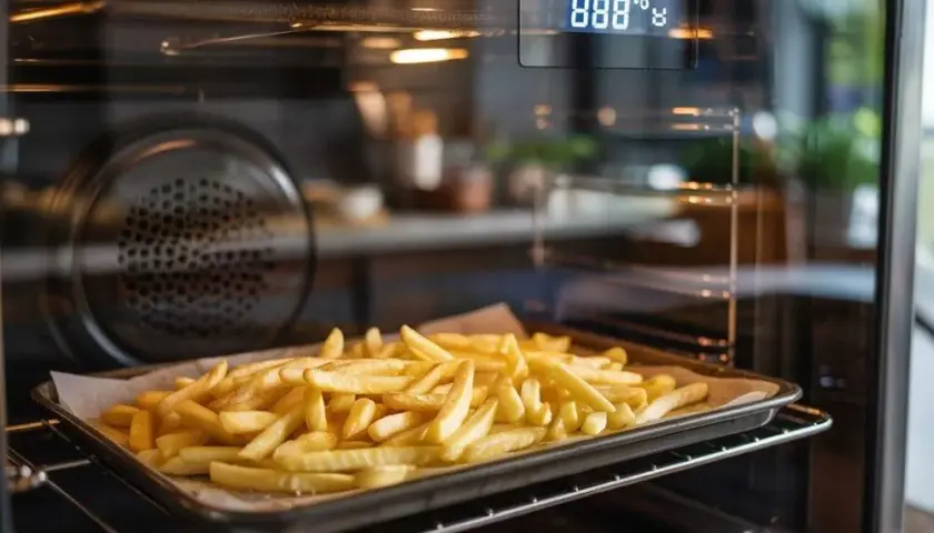 Sekret chrupiących frytek z piekarnika: Czas i temperatura pieczenia