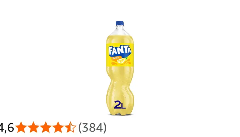 Butelka Fanty o smaku cytrynowym 2L.